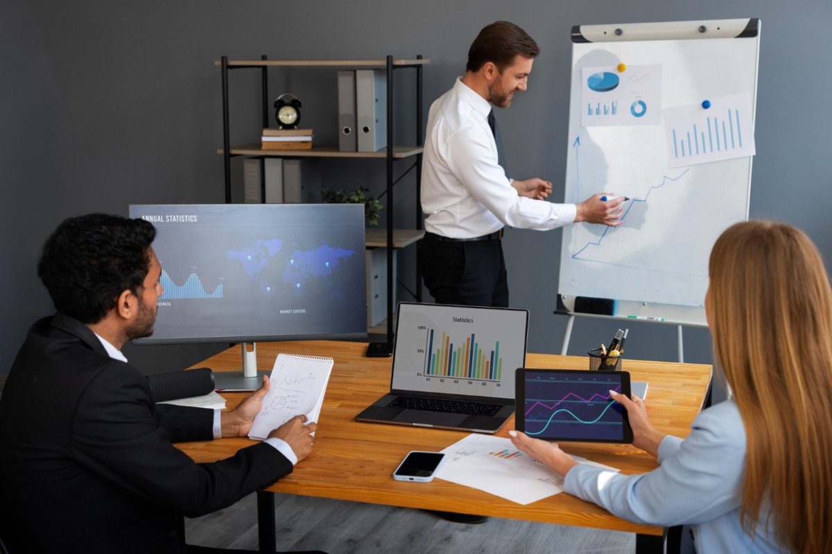 Marketing consulting session